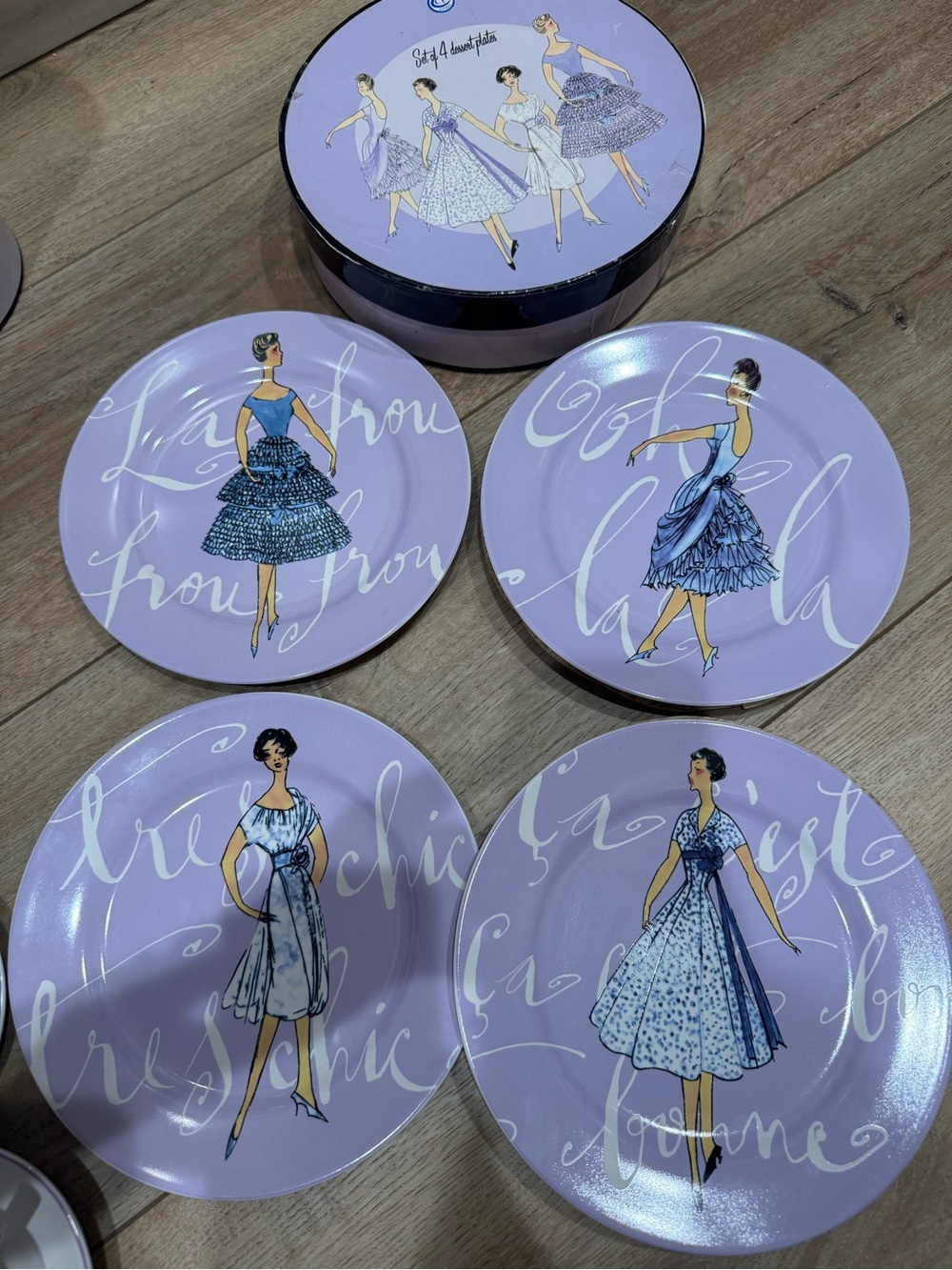 12-piece vintage Rosanna set
